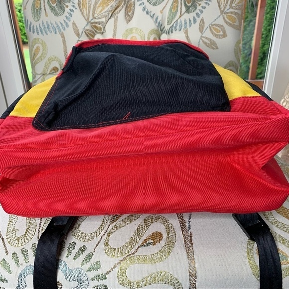 New! Disney Mickey & Co Canvas Backpack Colorblock